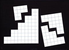 Situación B - Serigrafía de Nicola Carrino - Años 70