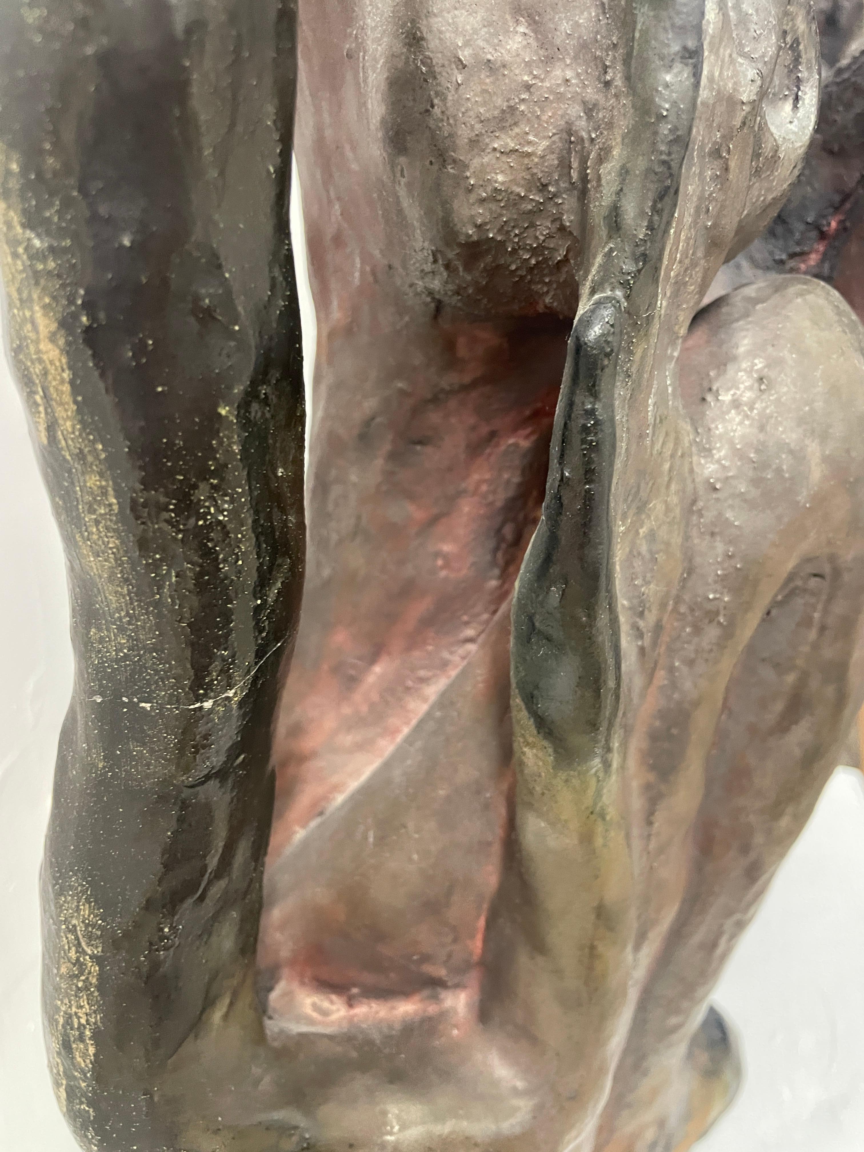 Untitled Raku Sculpture For Sale 7