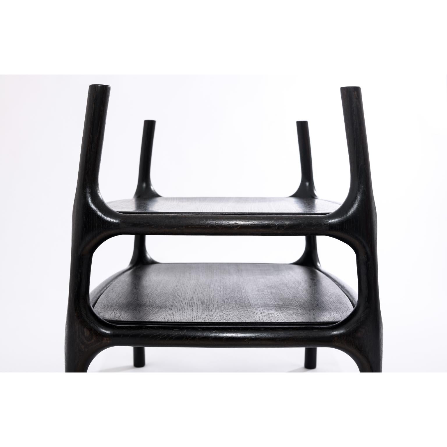 Other Nicola Ebonized Oak Coffee Table by Atelier Blouberg For Sale