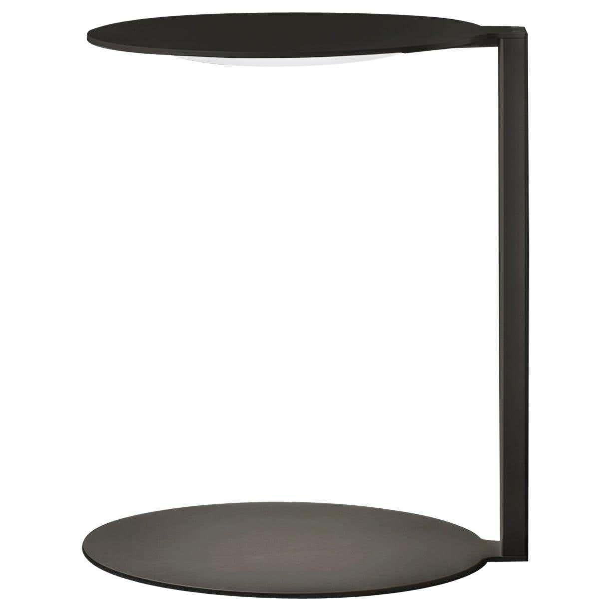Nicola Gallizia Table Lamp 'Duca' Warm Grey Metal by Oluce In New Condition For Sale In Barcelona, Barcelona