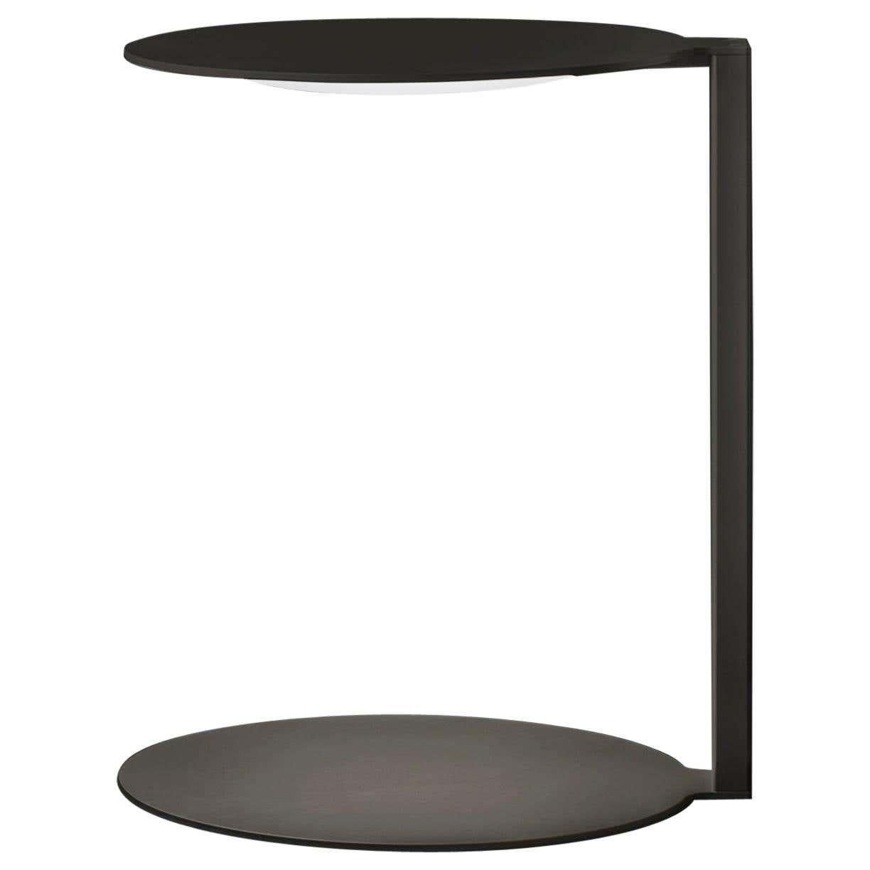 Lámpara de mesa Nicola Gallizia 'Duca' Metal gris cálido by Oluce en Nuevo estado para la venta en Barcelona, Barcelona