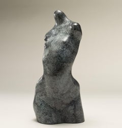 Torse Torsade I - sculpture féminine originale en bronze à vendre - Art contemporain