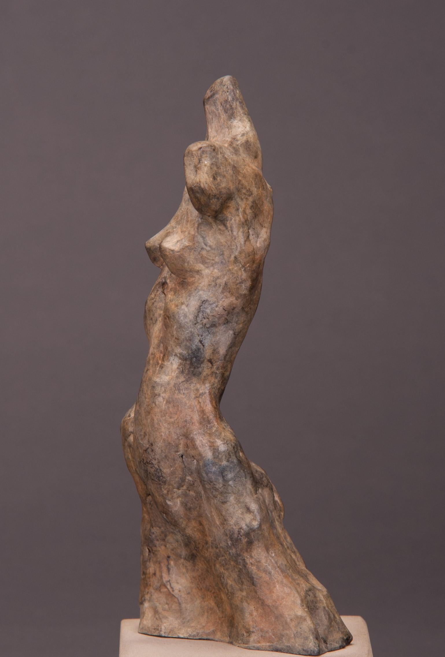 Nicola Godden Abstract Sculpture - Venus - bronze cast sculpture limted edition original figure abstract human form