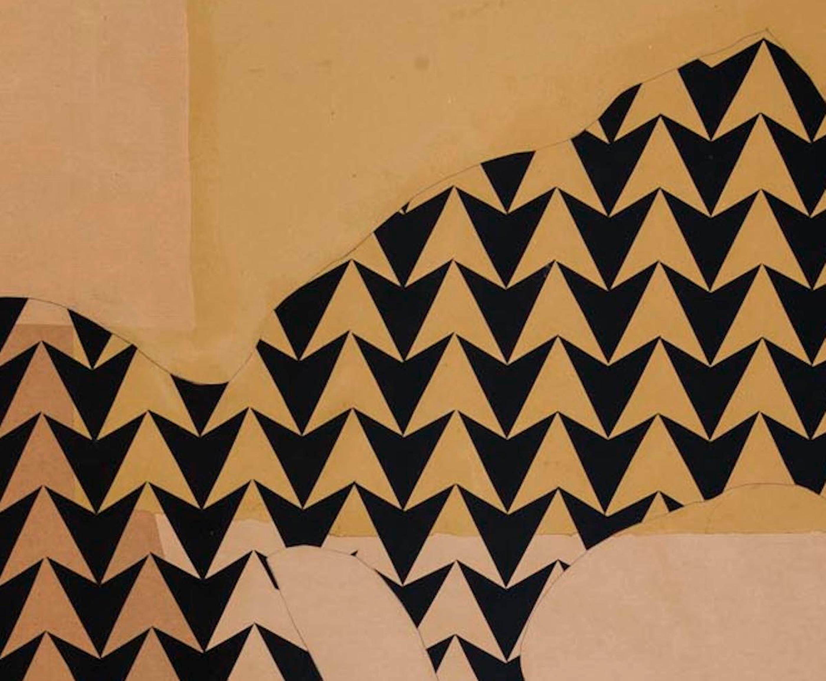 Femmage, Monochromatic Diptych Original Abstract Minimalist Art, Geometric Art For Sale 2