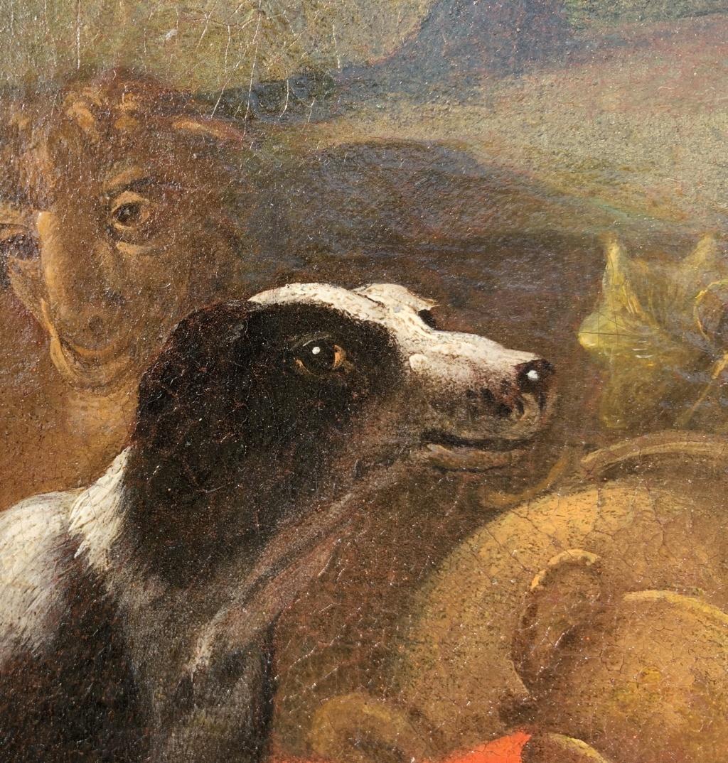Nicola Malinconico (Napoli) - Natura morta del XVII secolo - Satiri animali 11