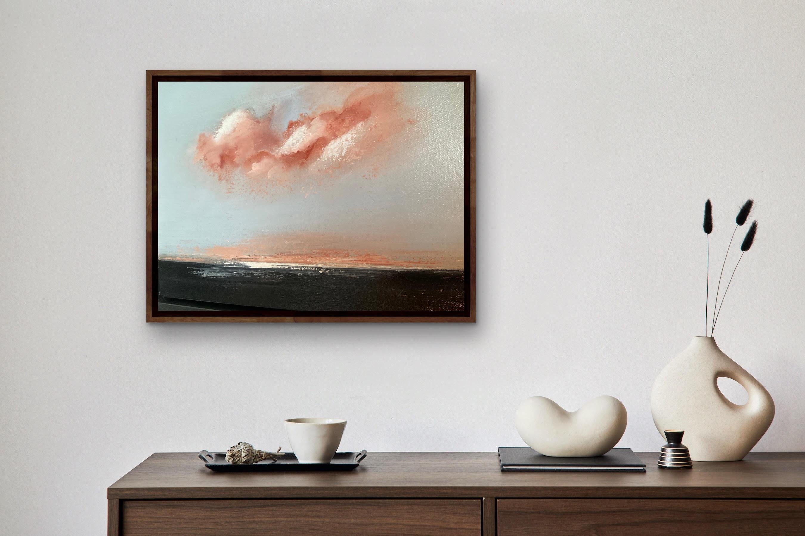 Spring is in the Air, Seasonal Abstract Seascape, Cloud Art, Landscape Painting 6