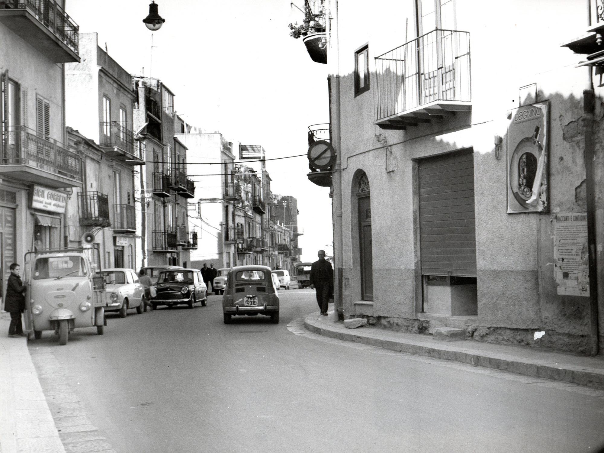 Street view of Corleone from the series "Poverty Has Chased the Mafia Away"