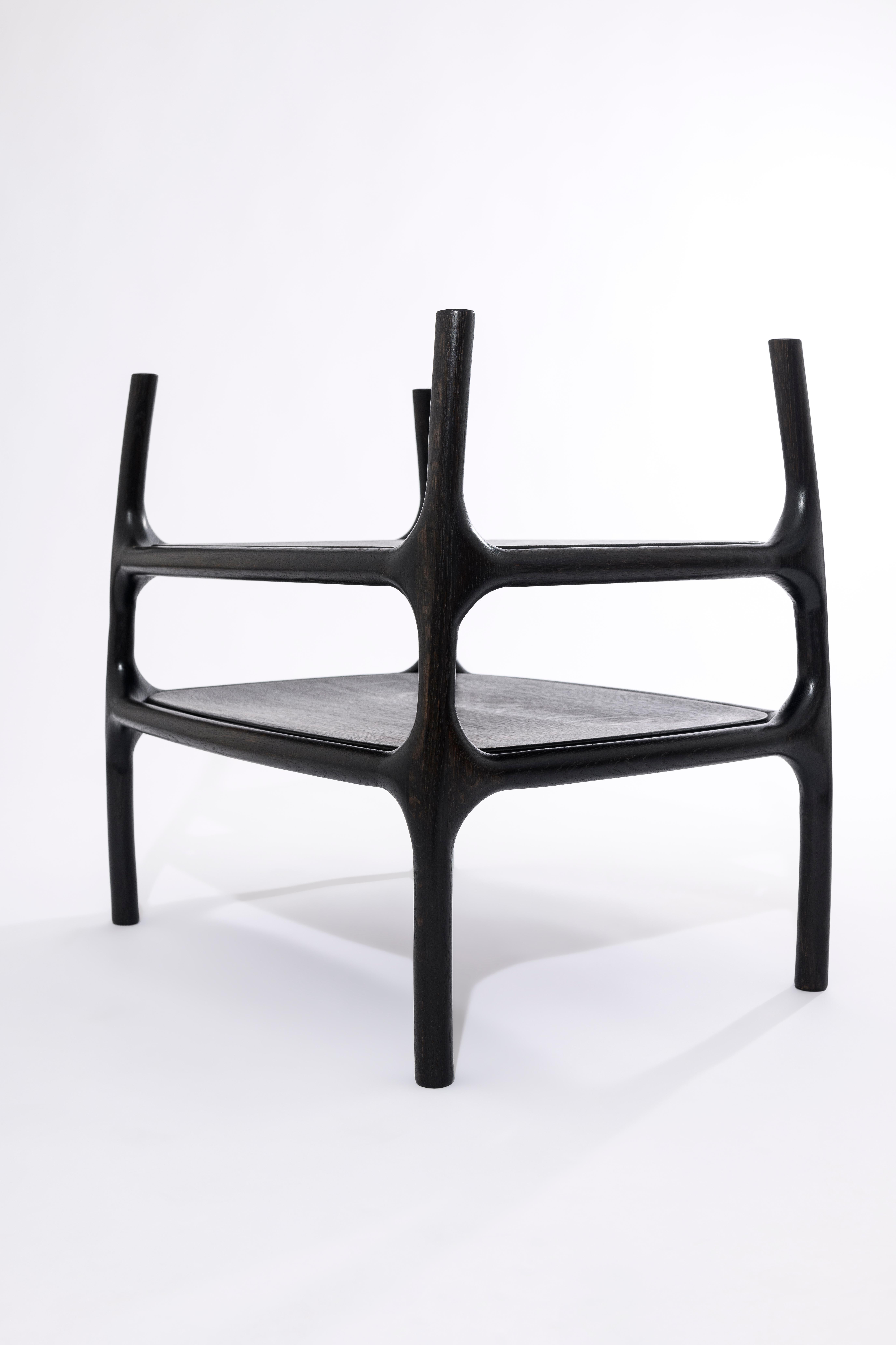Mesa escultórica de roble Nicola de Atelier Blouberg Posmoderno en venta