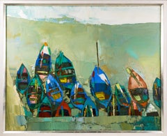 Nicola Simbari Vicino ad Amalfi Pittura originale firmata