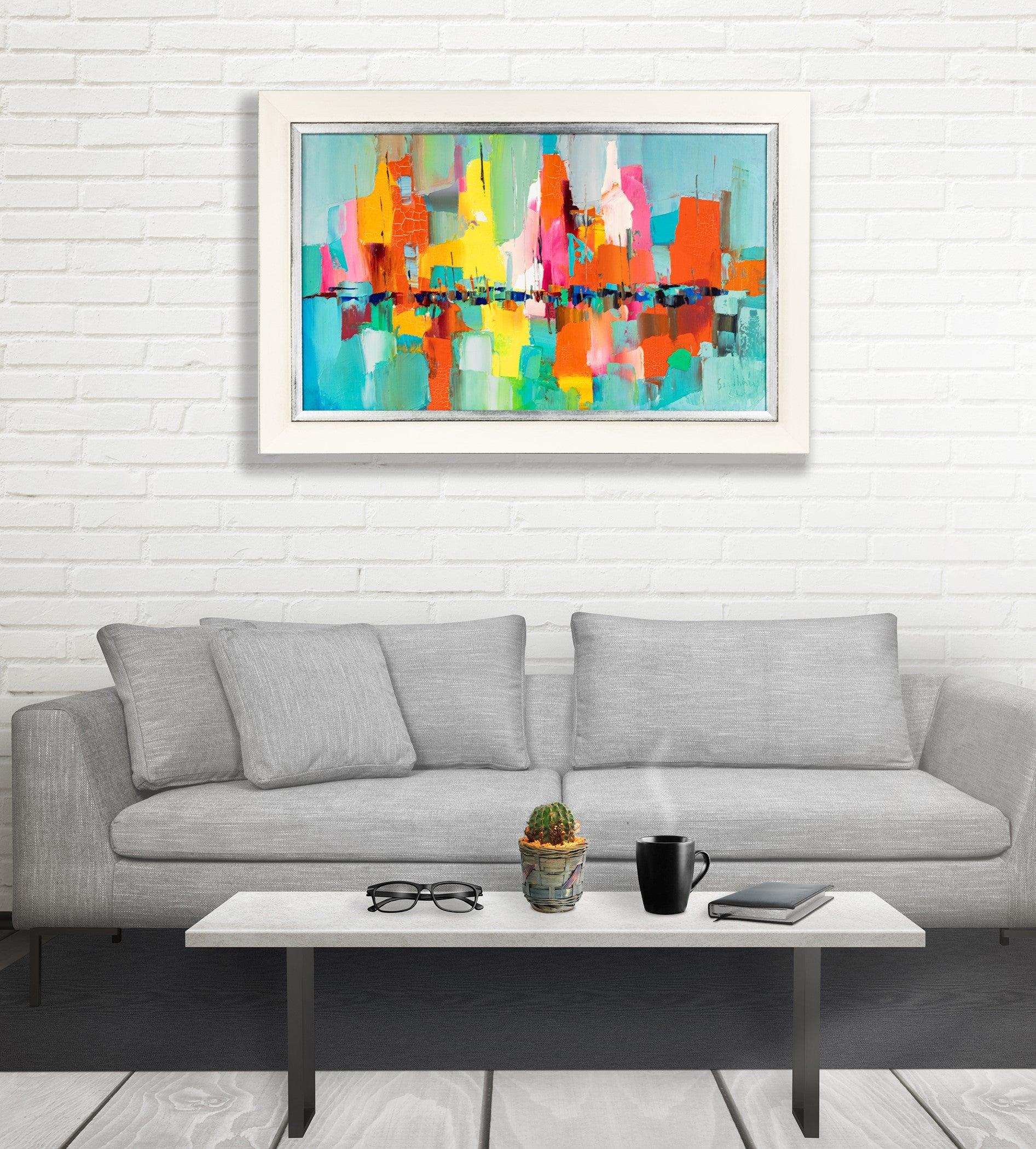 Nicola Simbari Sailboats in Venice Signed Original Painting