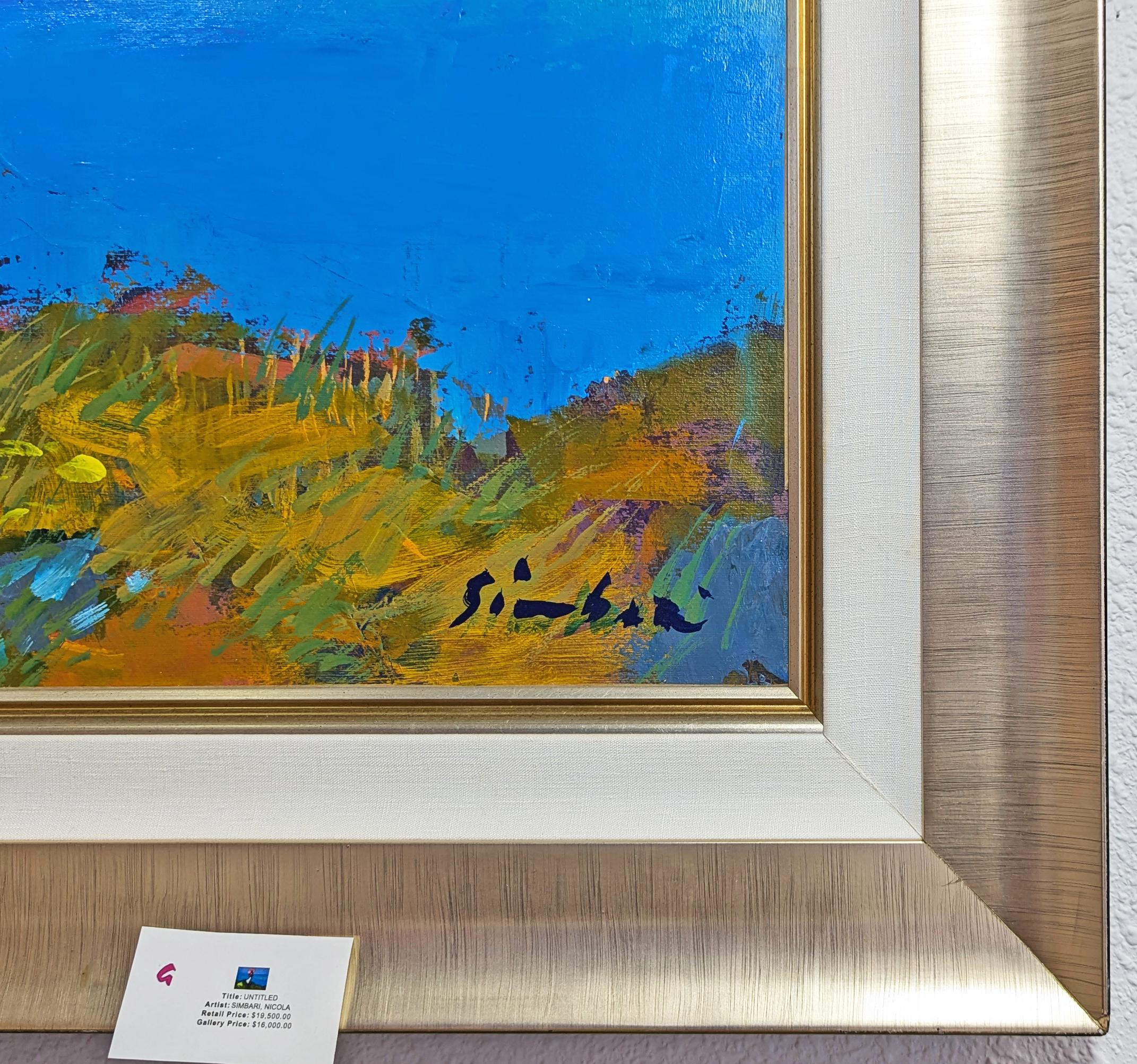 Sin título (óleo original) - Painting de Nicola Simbari