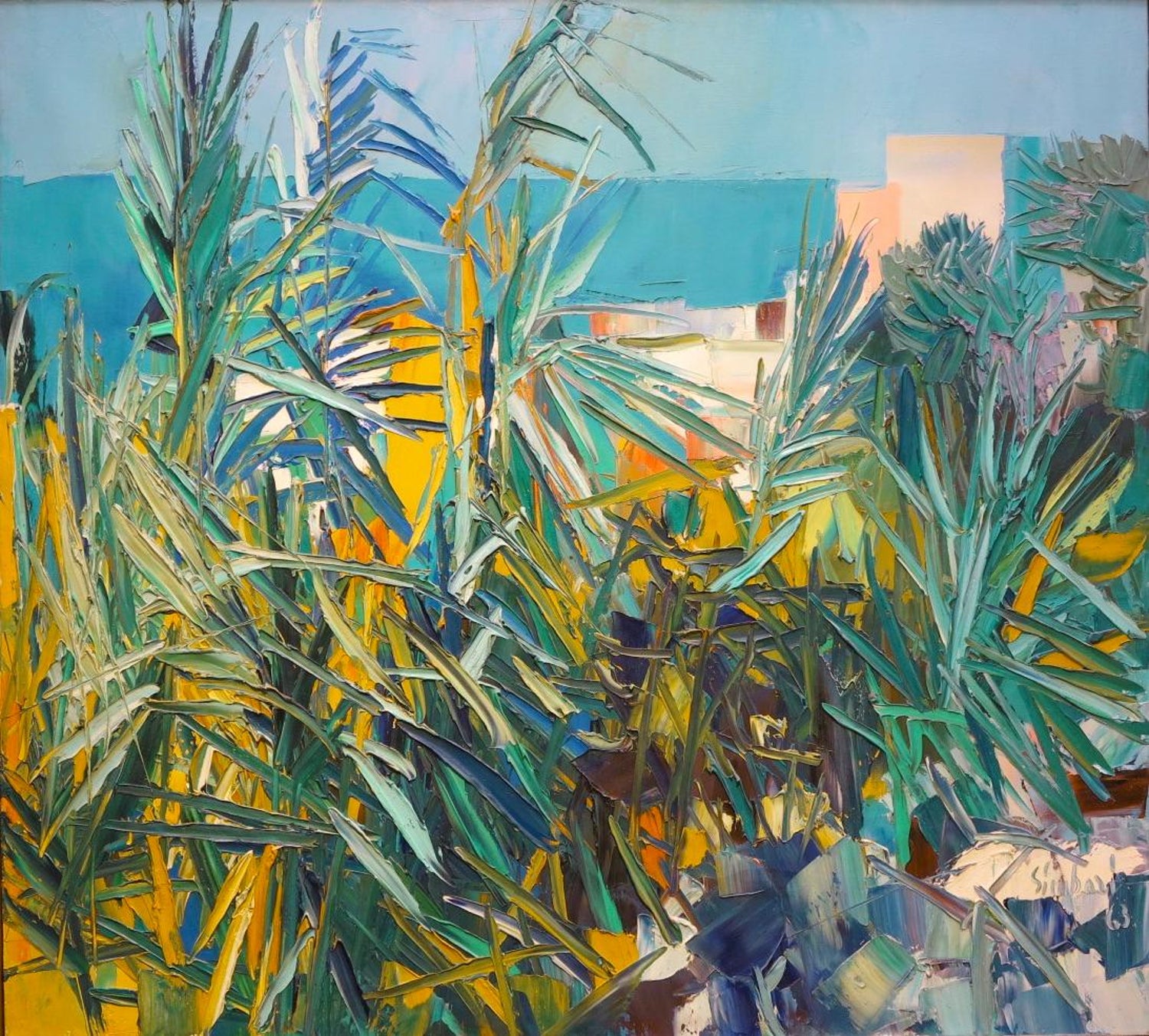 Nicola Simbari Windy Day In Gaeta Abstract Italian Landscape