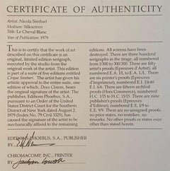 “Cheval Blanc Horse”