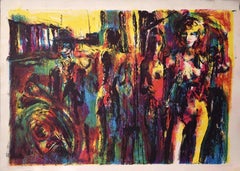Crazy Horse -Lithograph by Nicola Simbari - 1977