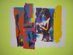 Crazy Horse no.3 - Screen Print by Nicola Simbari - 1976