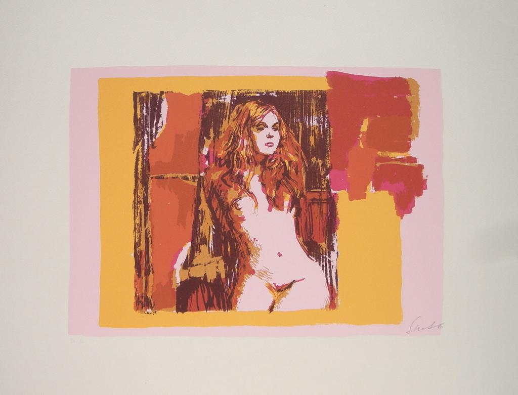 Crazy Horse No.7 - Screen Print by Nicola Simbari - 1976