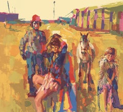 Vintage Nicola Simbari-Circus Troupe-