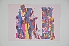 Subject n. 7 - Screen Print by Nicola Simbari - 1976