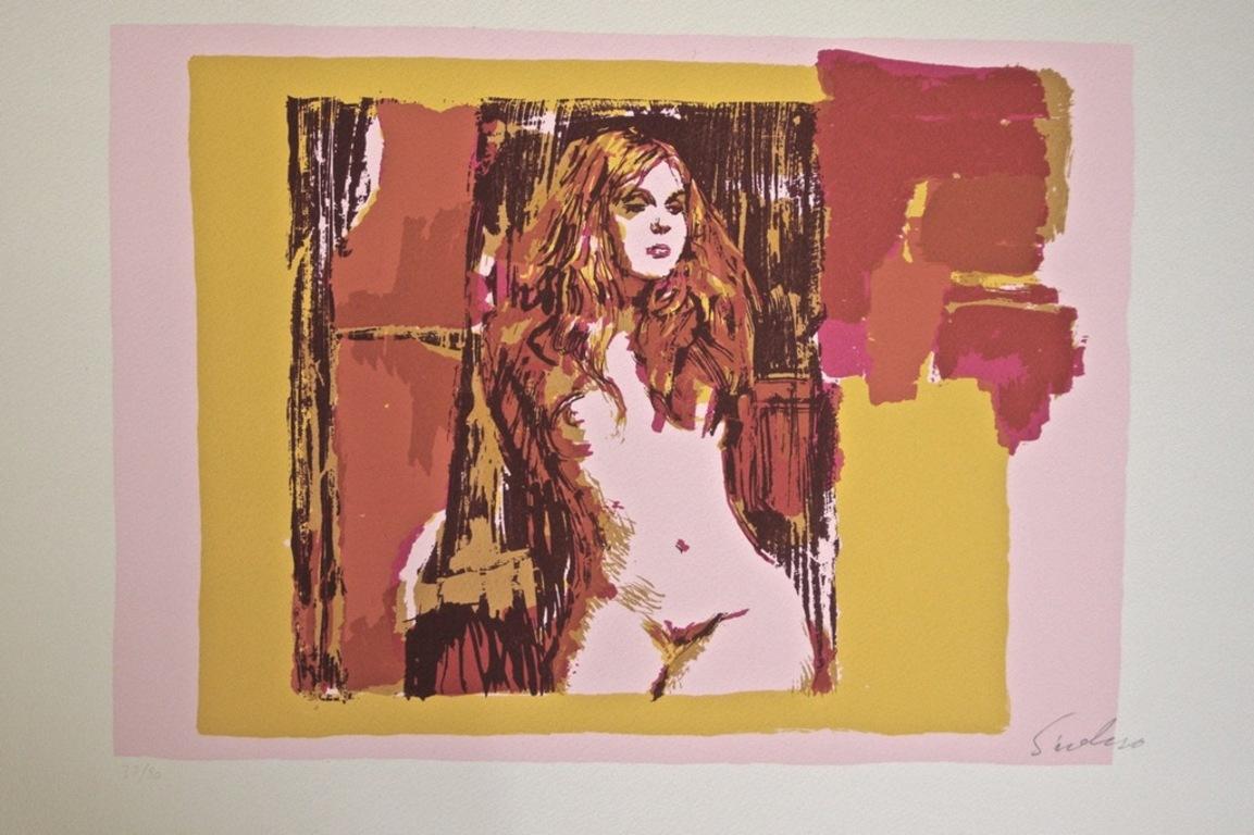 Tosca - Screen Print by Nicola Simbari - 1976
