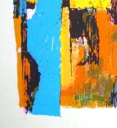 Two Models - Original Lithograph by Nicola Simbari - 1976