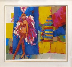 Vera, Serigraph on Paper, Expressionist Style, Signed, Edition of 300, 1979