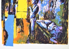 Mujer - Serigrafía de Nicola Simbari - 1975 ca