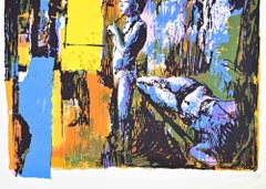 Mujer - Serigrafía de Nicola Simbari - 1975 ca
