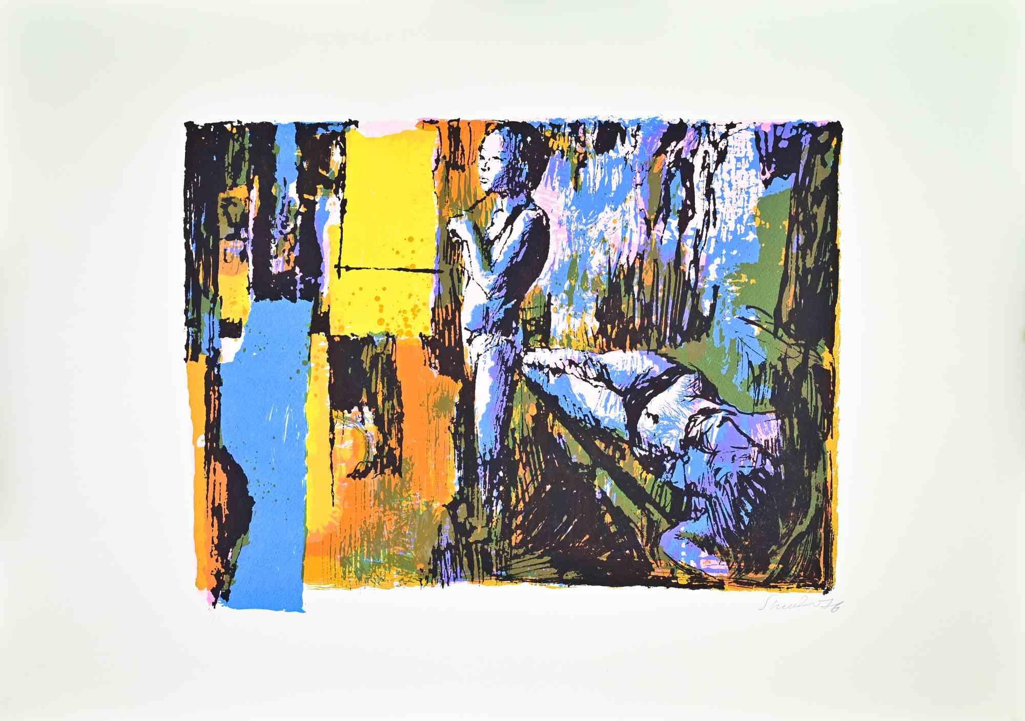 Woman Screen Print, Hand-Signed, Edition of 90, Contemporary, 1975