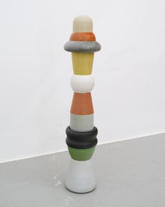Nicola Tassie Albunea Totem - Glazed stoneware 2023