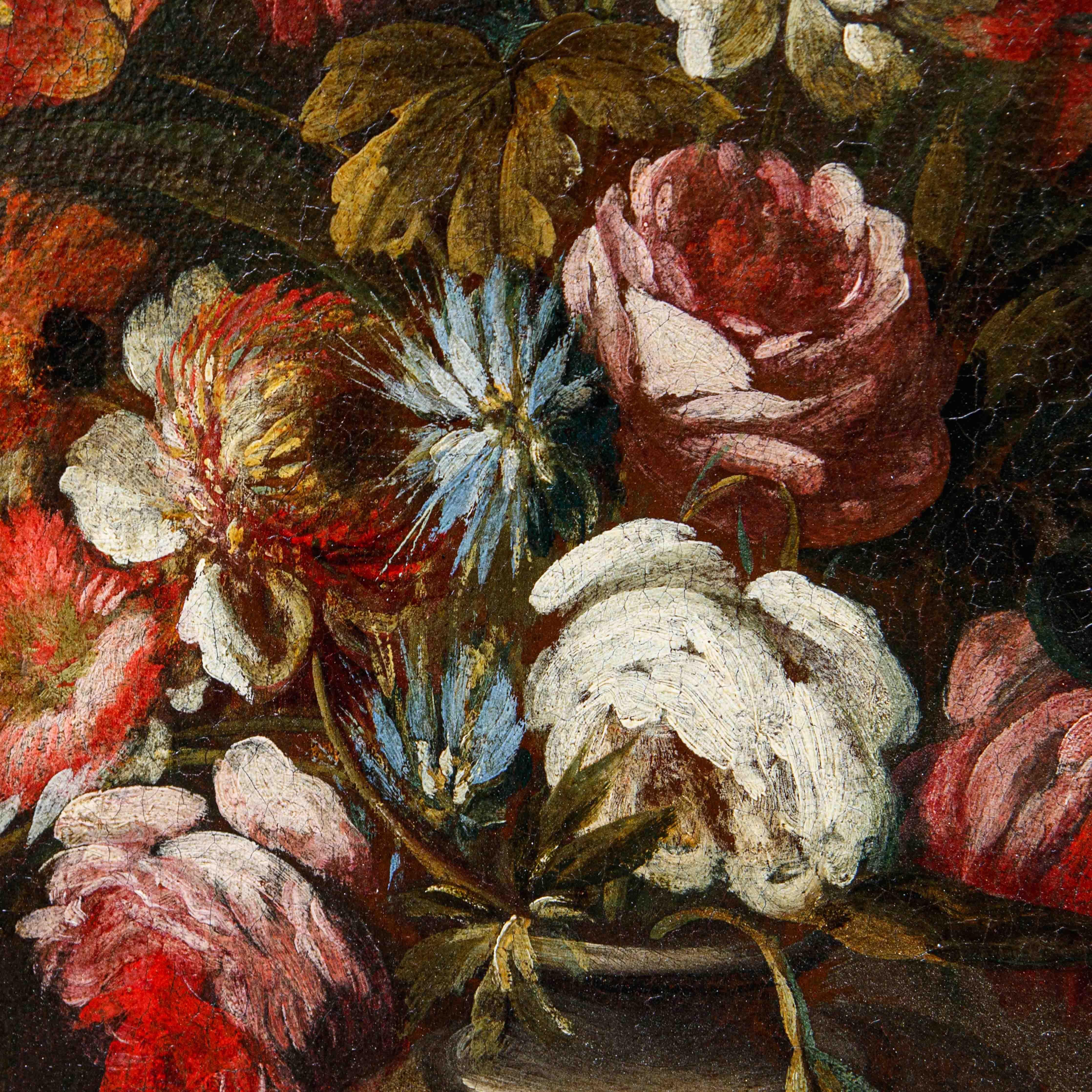 Nicola van Houbraken (Messina, 1668 - Pisa, 1733) (attr.), Flower Vases 10