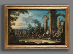 18th Century by Nicola Viso The adoration of the magi Oil on canvas