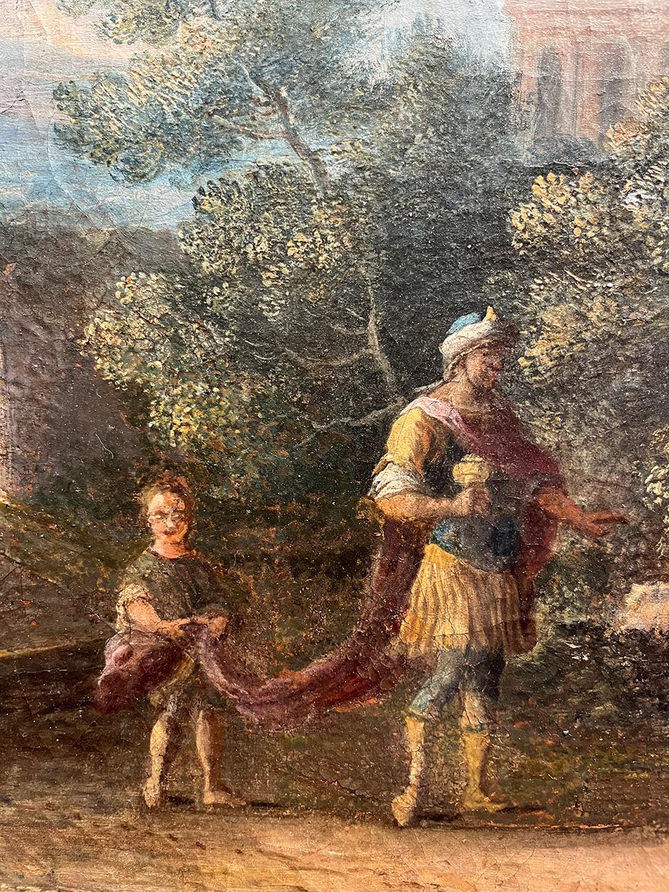 18th Century by Nicola Viso The adoration of the magi Oil on canvas For Sale 2