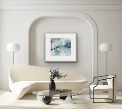 Early River Light, Original Painting, Landscape Art, Tree Lined River Painting