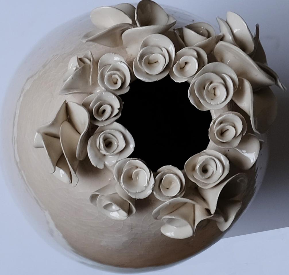 OUD FLOREALE III - Sculpture Realismo di Nicolaas Maathuis