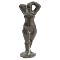 Nicolaas "Nic" Jonk Female Nude Bronze Sculpture