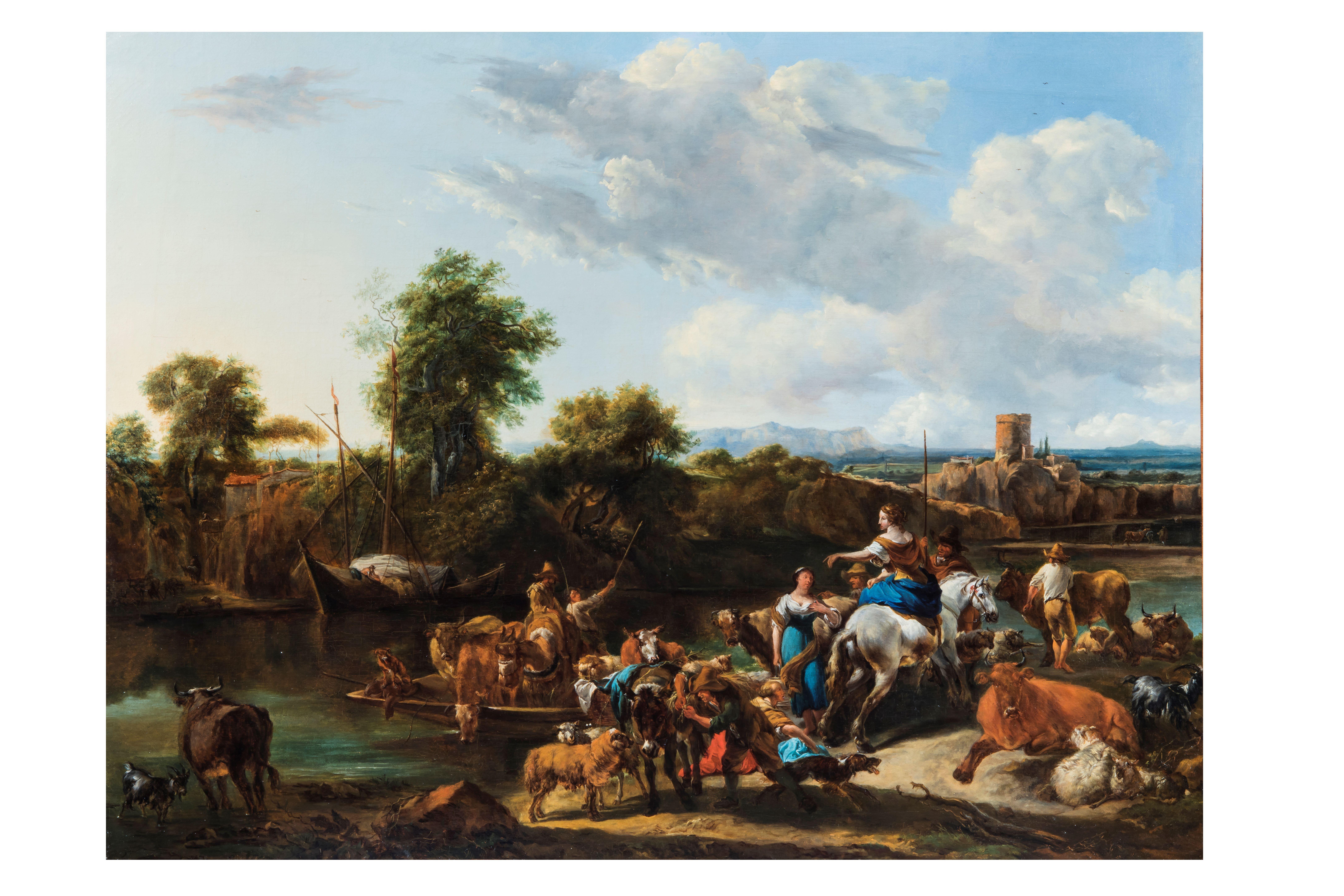 Oiled Nicolaes Berchem, 