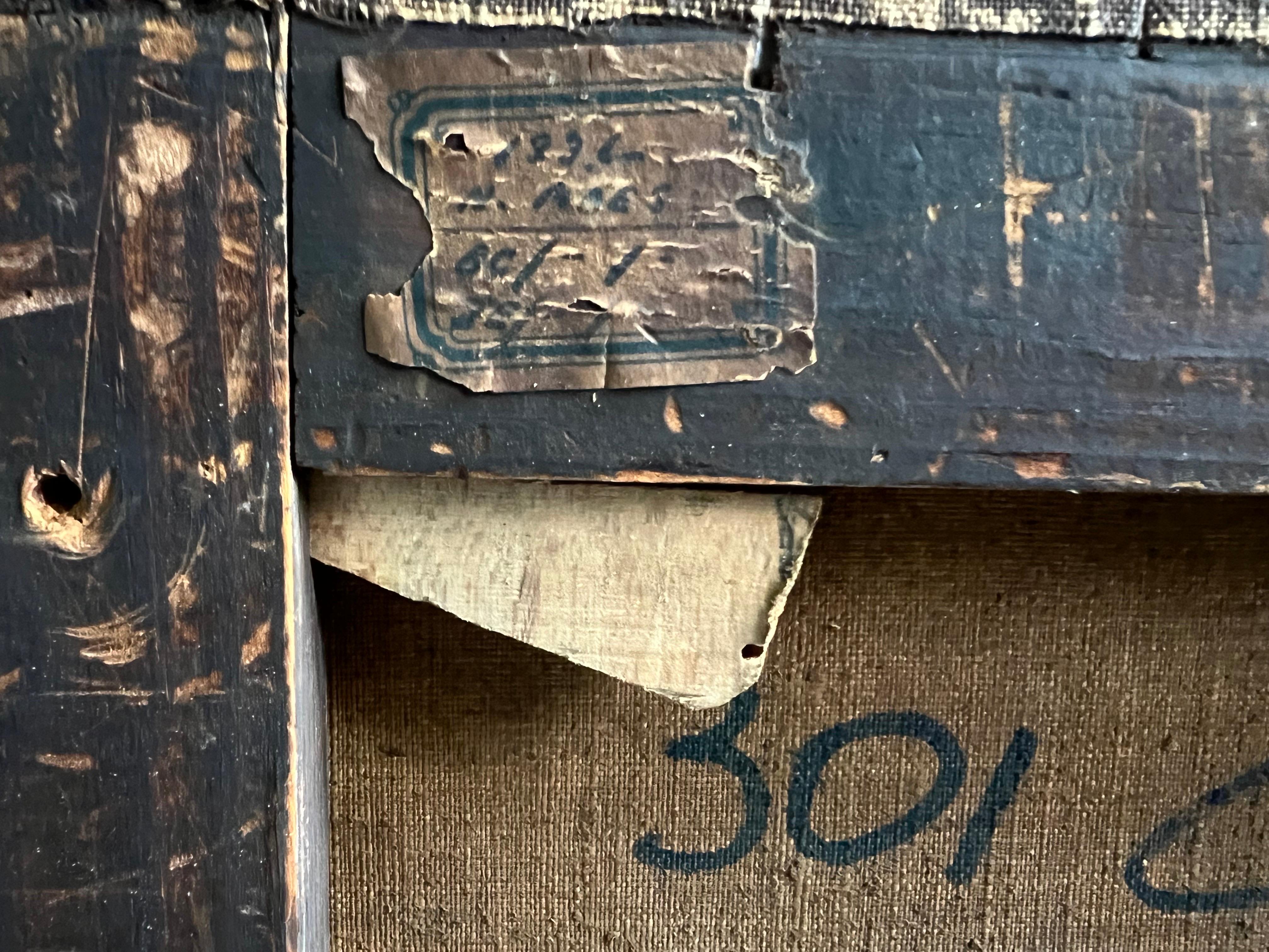 Ritratto di vecchio maestro olandese del XVII secolo, del mercante di ferro e armi Joannes Bouwens 4