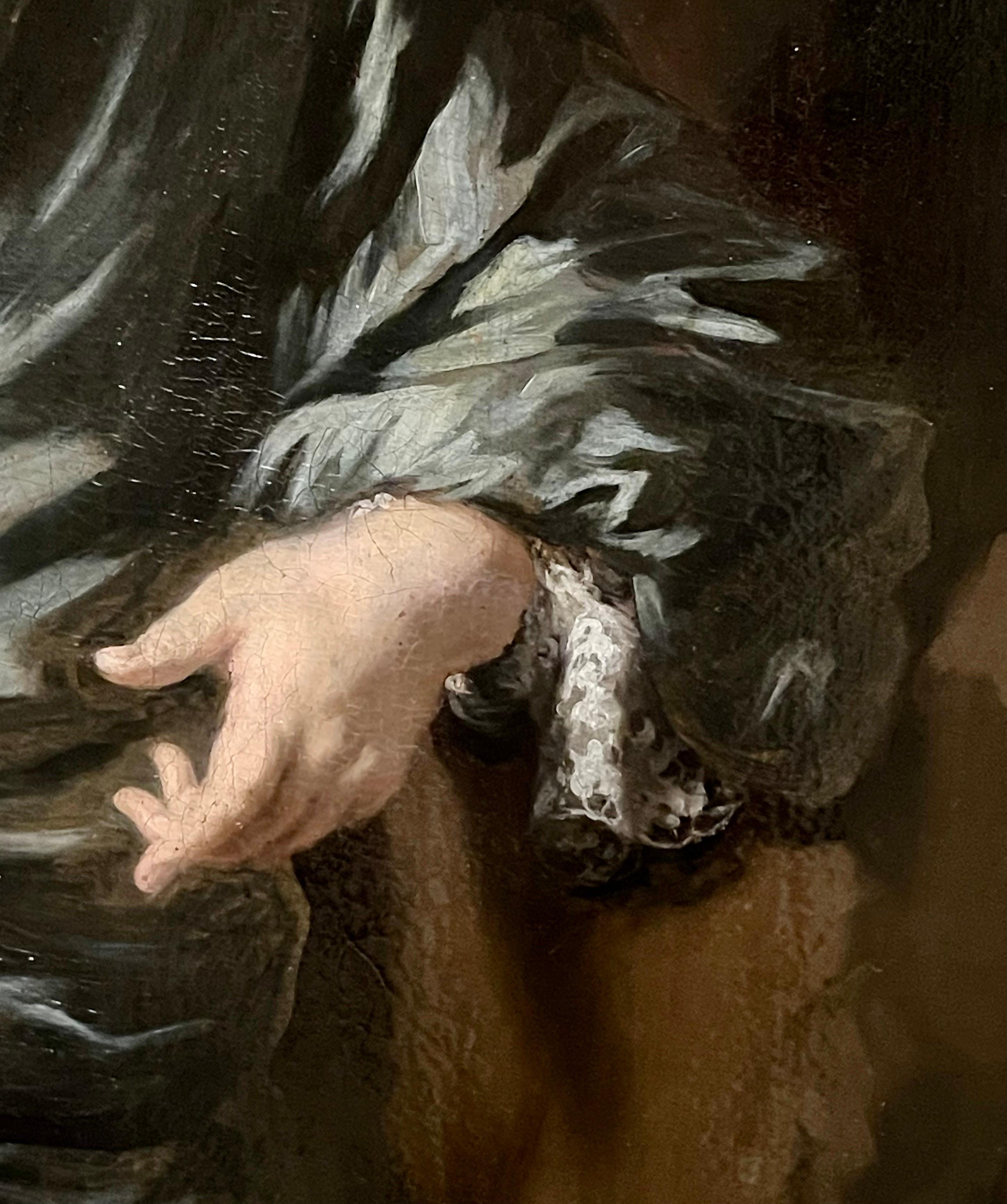 Ritratto di marito e moglie in stile antico olandese del XVII secolo -  amore ca. 1690 5