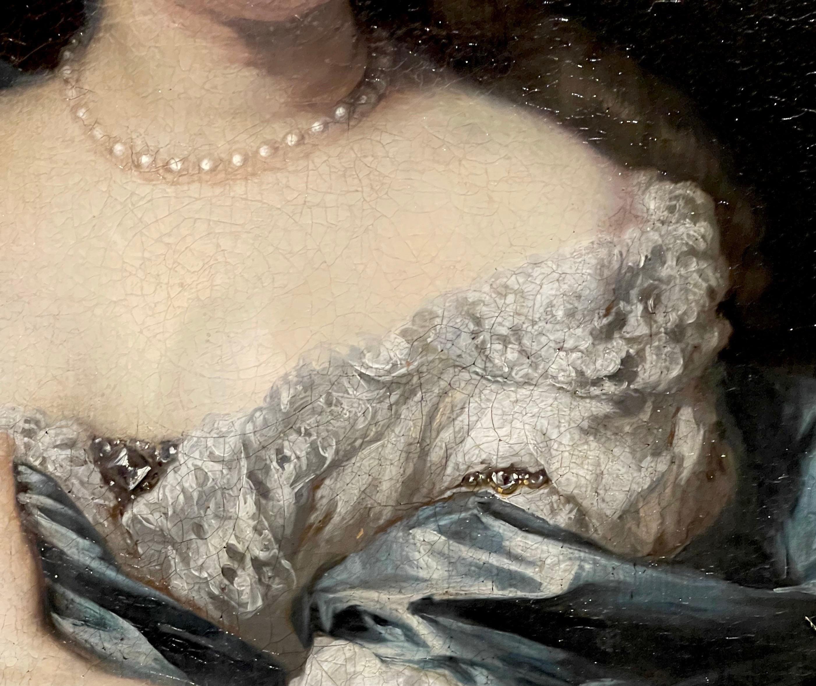 Ritratto di marito e moglie in stile antico olandese del XVII secolo -  amore ca. 1690 9