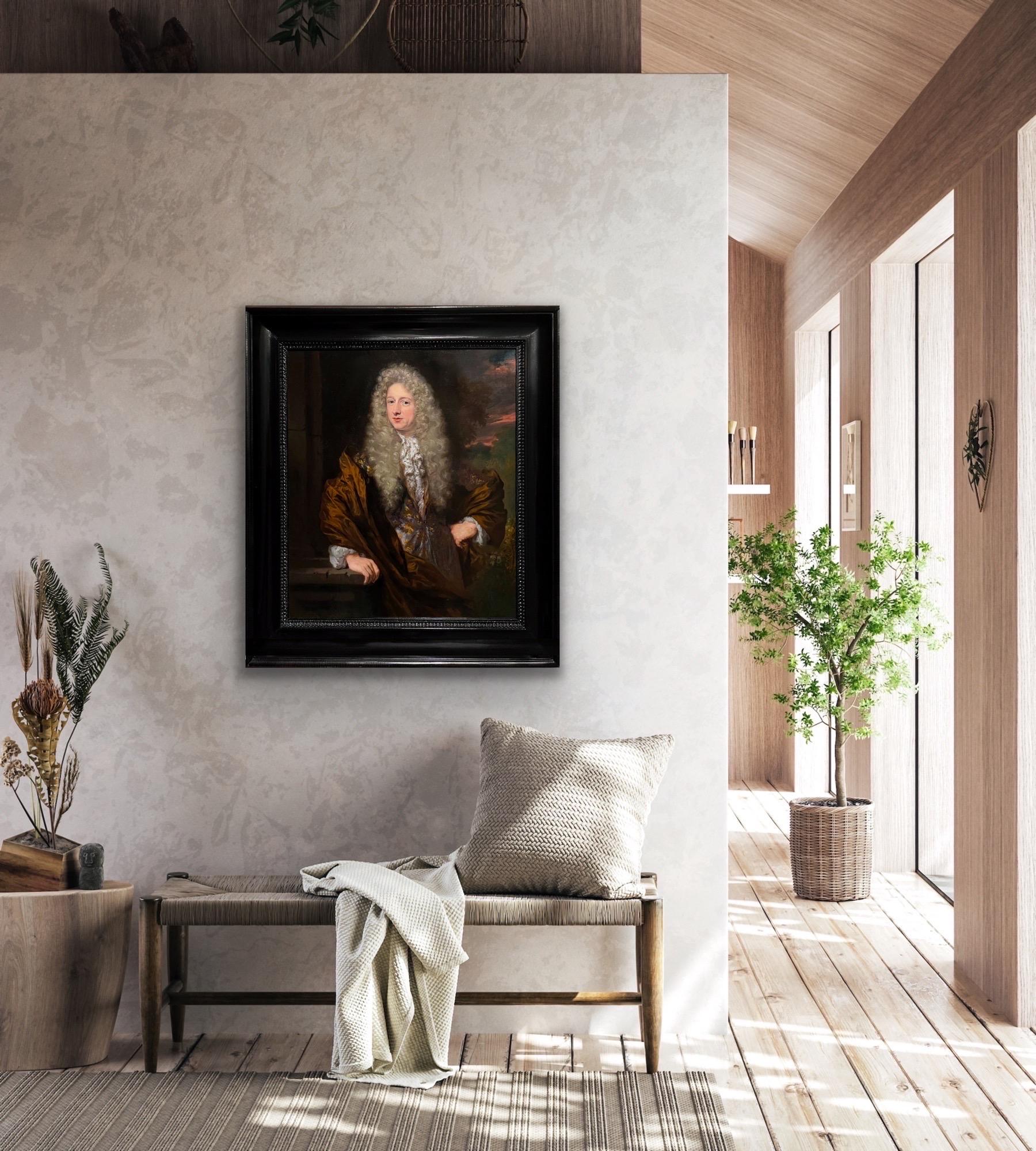 17th century Dutch old master portrait of a noble man ca. 1680 7