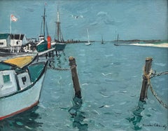 Vintage “Southampton Commercial Boat Dock”