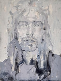 Miroir nº1, 2021 - Gouache sur toile  NICOLAI GANICHEV