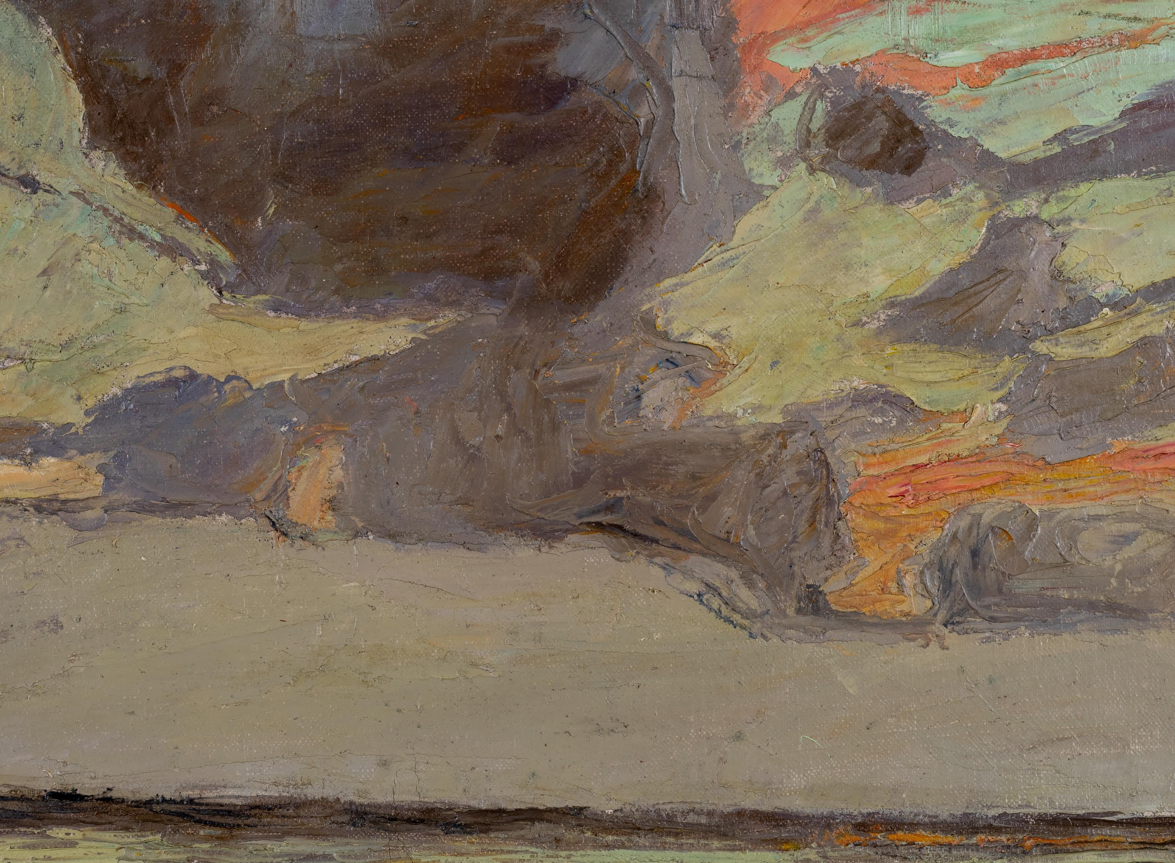 La tormenta que viene - Painting Expresionista de Nicolas Alexandrovitch Tarkhoff