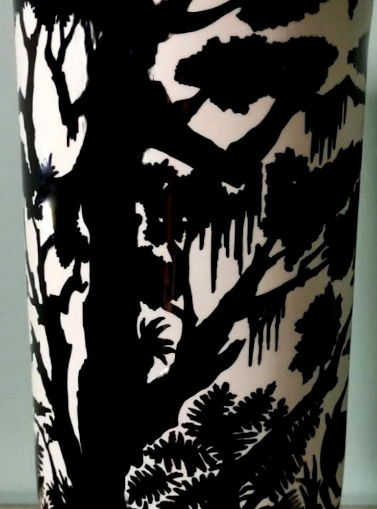 Vase en porcelaine française Savannah Collection Nicolas Blandin en vente 6