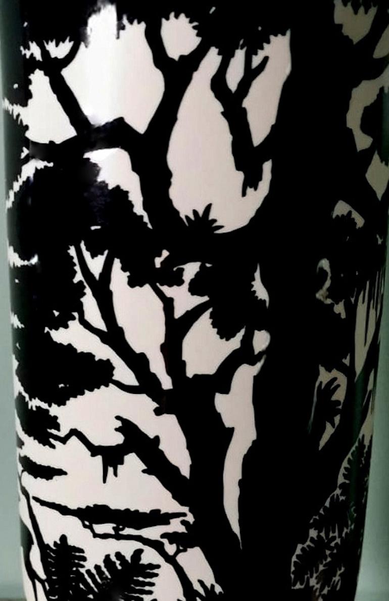 Vase en porcelaine française Savannah Collection Nicolas Blandin en vente 8
