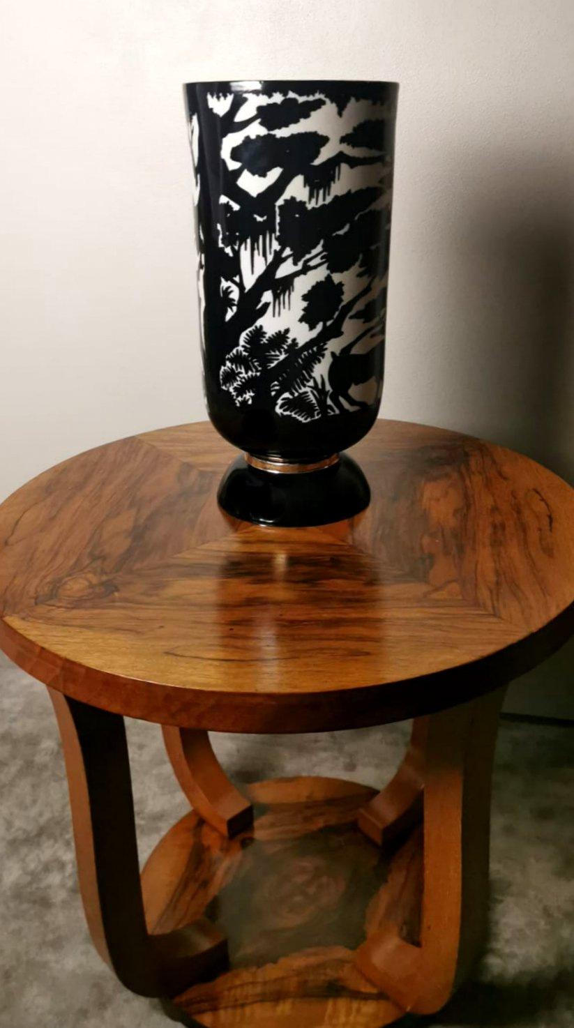 Vase en porcelaine française Savannah Collection Nicolas Blandin en vente 10