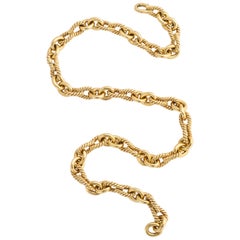 Nicolis Cola 18 Karat Yellow Gold Necklace or Bracelet Set