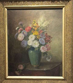 Flower painting Nicolas Constant Pierrat (1829-1910)