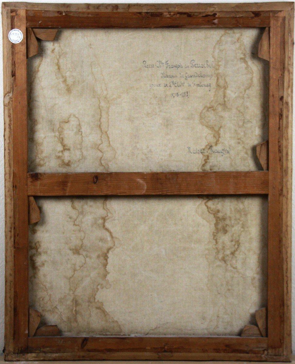 Olio su tela Ritratto del 18° secolo dell'Entourage De Largilliere Senza cornice - Painting Scuola francese di Nicolas De Largilliere (1656-1746)