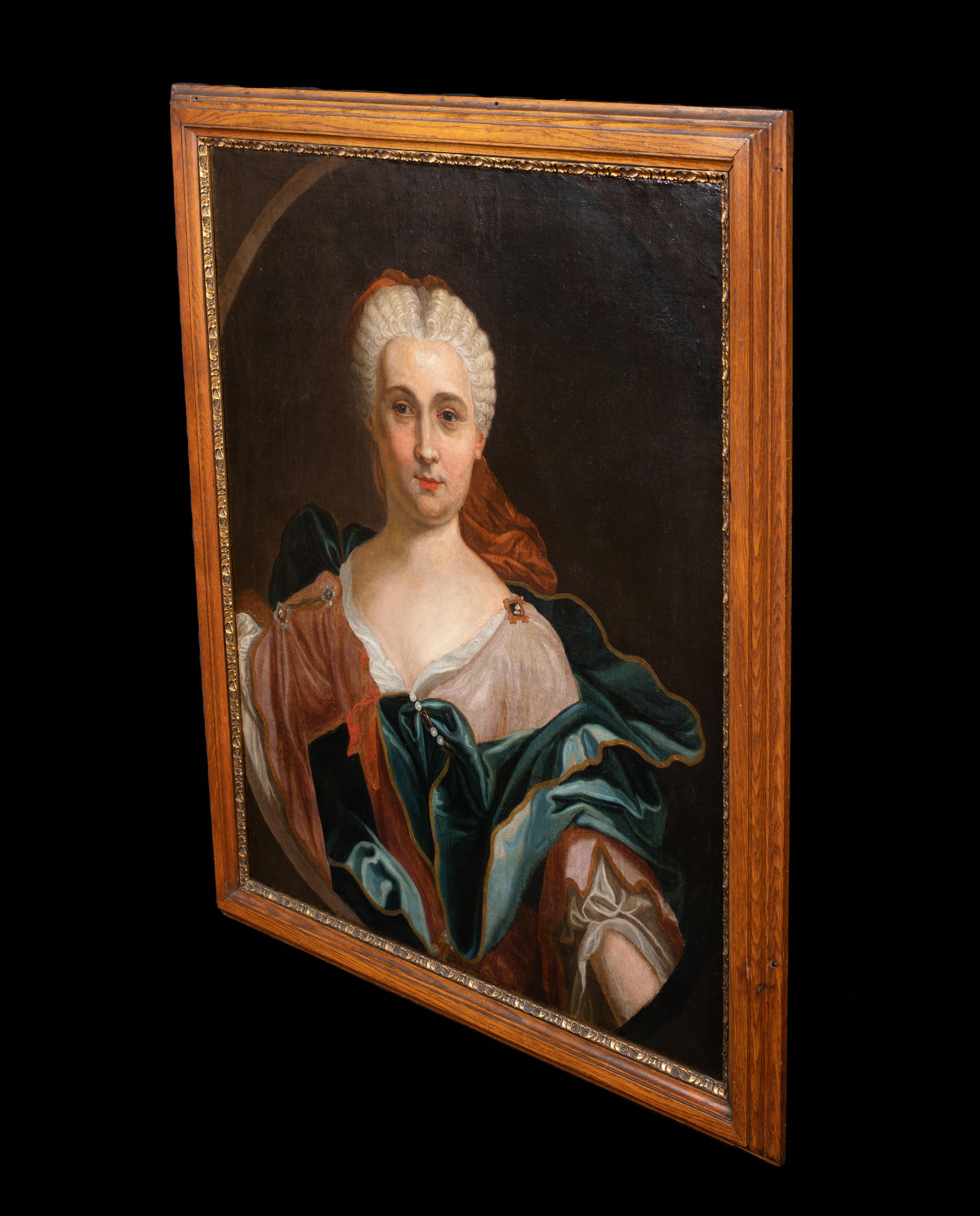 Portrait of Anna Canalis di Cumiana - Countess Of San Sebastiano (1680-1769)  7